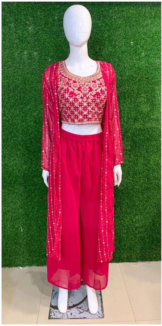 BEMITEX INDIA PRESENTS LATEST VISCOSE GEORGETTE FABRIC BASED HEAVY 3 PIECE OFFER RATE COLLECTION WHOLESALE SHOP IN SURAT